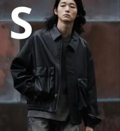 WYM LIDNM ARTIFICIAL GRAIN SHORT BLOUSON