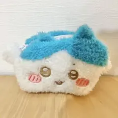 【新品タグ付き】ちいかわ ふわふわミニキャラメルポーチ ハチワレ