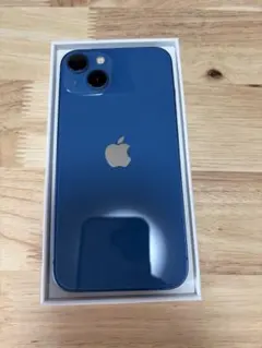Apple iPhone 13 mini ブルー 本体 箱付き 128GB - メルカリ