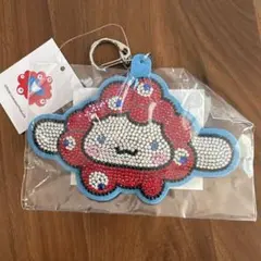 ミャクミャクなりきりキラキラレザーキーホルダー シナモロール