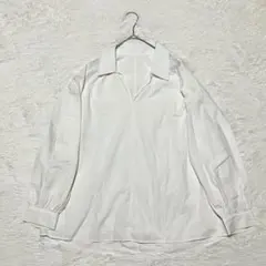SIMPLICITE サンプリシテ スキッパーコットンシャツ 【D1-75】のサムネイル