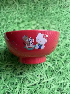サンリオ　キティ　クマ　お椀　レトロ　未使用　送料込　1986 昭和