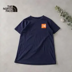 ノースフェイス　ワンピース　半袖　夏　ネイビー　130 Tシャツワンピース