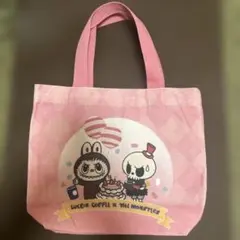 新品未使用　ラブブキャンパス製 ミニトートバック　ピンク