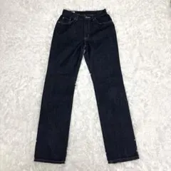 SOMETHING サムシング デニムパンツ W66 ストレート 濃紺