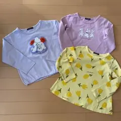 女の子　ムージョンジョン　3枚セット　綿100% 110