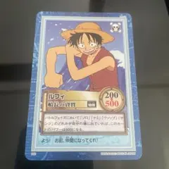 ワンピース カードゲーム ルフィ 船長の資質 ワンピース カードゲーム ルフィ 船長の資質 - メルカリ