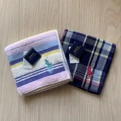 Polo Ralph Lauren タオルハンカチ 2枚セット