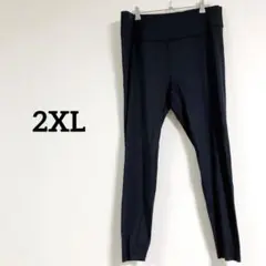 即購入OK✨レギンスパンツ 【2XL】ブラック