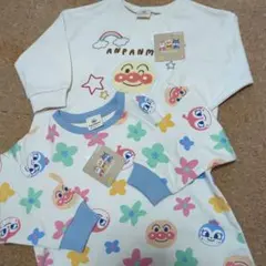 ★新品★100★アンパンマン＆ドキン＆コキンのトレーナー2点セット