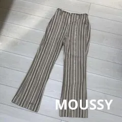 moussy ストライプパンツ
