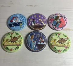 ゆ*！様 刺繍缶バッジ　ディズニー