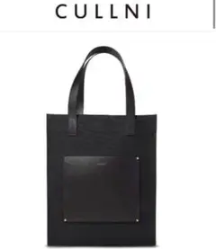 CULLNI クルニ　レザーポケットキャンバストート