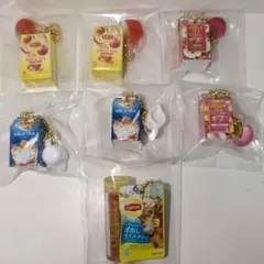 Lipton　リプトン　ミニチュアチャーム　5種類7個セット　紅茶