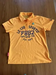 LE COQ SPORTIF オレンジ ポロシャツ