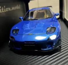 re雨宮 ハンドル　rx7 rx8 ロードスター　イニシャルd マツダ マツダ RX-7 RE雨宮 2025 D1 GP (右ハンドル) (ミニカー) - ホビー