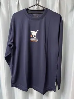 HOOPREX ロングスリーブシャツ ネイビー