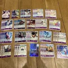 紫エネル デッキパーツ まとめ売り　神の島の冒険 ワンピース