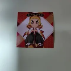 銀だこ　鬼滅の刃　ビッグサイズドリンクシール　　煉獄杏寿郎