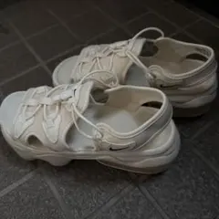 未使用級！NIKE ナイキ エアマックスココ 29cm 厚底サンダル 白