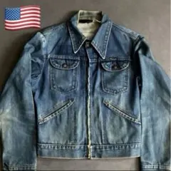 希少モデル◎80s初期【USA製】Wrangler デニムジャケット 24MJZのサムネイル