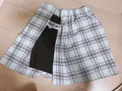 チェック柄スカート 155-165cm