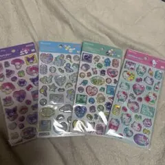 正規品　サンリオ　ポップデコパーティー　4点セット　キティ　クロミ　シナモン