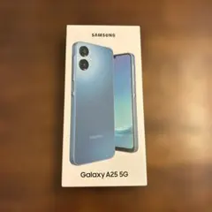 【SIMフリー】未開封Galaxy A25 5G ブルー 64GB