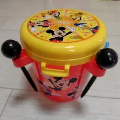 【最終値下げ】　ディズニー　ミッキー　ミニー　太鼓　ケース　おもちゃ