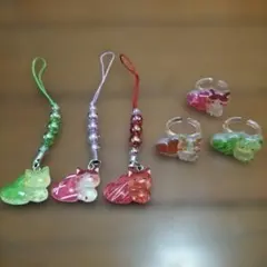 ❅アミューズメントクレーンゲーム❅ストラップとリング✿