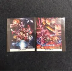 ファミリーマート　鬼滅の刃　ステッカー2枚セット