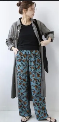 美品　JOURNAL STANDARD relume デニムシャツワンピース