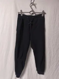 ユニクロ ヒートテック ボアスウェットパンツ 黒 暖パン 裏起毛 メンズ XS