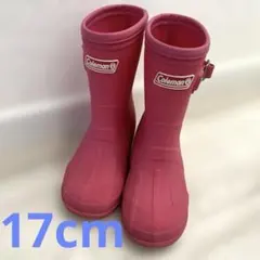 Coleman コールマン キッズ レインブーツ ピンク 17.0cmのサムネイル