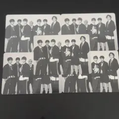 なにわ男子 アシンメトリー / Black Nightmare トレカ集合　5枚