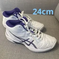 asics GELHOOP バスケットボールシューズ ホワイト 25.0 - メルカリ