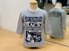 RAD CUSTOM 五分袖Tシャツ グレー