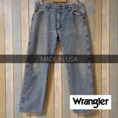 Wrangler ラングラー ストレートデニム ライトブルー