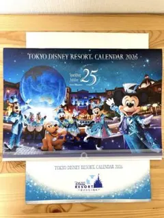 東京ディズニーリゾート カレンダー 2026 新品未使用　非売品