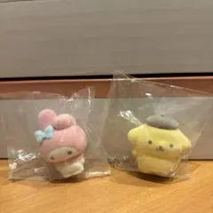 ふわふわフロッキードール マイメロディ ポムポムプリン