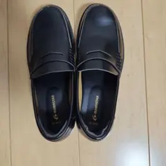 MOONSTAR 黒 ローファー 26.0cm