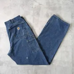 34×32 carhartt デニム ペインターパンツ インディゴ メキシコ製