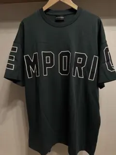 EMPORIO ARMANI ロゴTシャツ ダークグリーンのサムネイル