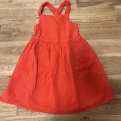 GAP ノースリーブワンピース 4歳用 オレンジ