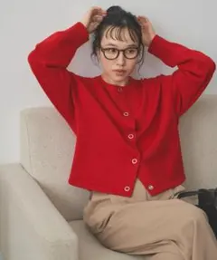 新品◆DOORS◆『UR TECH 200日ニット』リングドットカーディガン