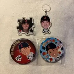 侍ジャパン　ガチャガチャ　岸田4点セット