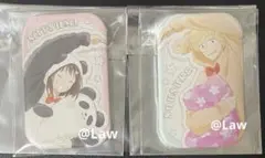 スキップとローファー　着ぐるみパジャマ　スクエア缶バッジ　志摩聡介　岩倉美津末②