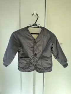 tete a teteボア裏地 グレー ジャケット 110