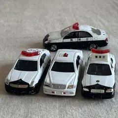 トミカ　パトカー　4台セット　覆面パトカー