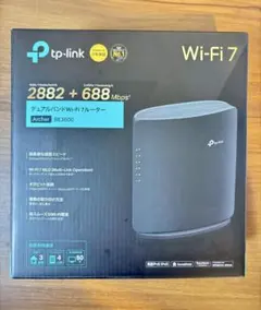 TP-Link Archer BE3600 Wi-Fi 7ルーター